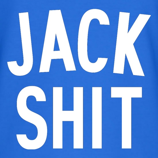 Jack Shit t shirt